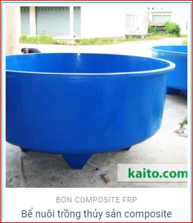 Bể nuôi trồng hải sản - Bồn Composite Kaito Vina - Công Ty TNHH Công Nghệ Kaito Vina